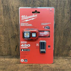  new goods unused unopened Milwaukee Mill War key 2104 450 lumen spot /f Lad headlamp - red SAHI0017-1a1