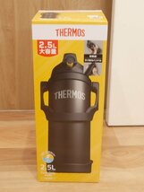 【THERMOS】サーモス「真空断熱スポーツジャグ」FJQ-2500 2.5L ブラック(BK) 保冷専用 水筒【未使用】_画像1