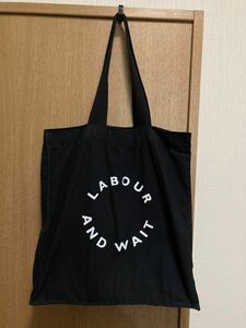 LABOUR AND WAIT トートバッグ　ビッグサイズ エコバッグ キャンバストートバッグ