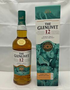 新品未開封　200周年記念ボトル ペルノ ザ グレン リベット 12年 1本 限定商品 K&T GLENLIVET 箱付