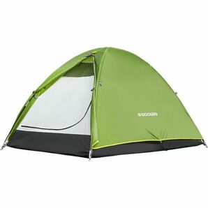 【大特価】キャンプ テント 1-2人用 コンパクト グリーン