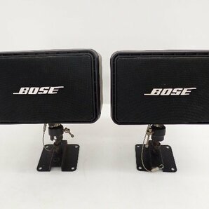 BOSE ボーズ 111AD セッティングフリー型 スピーカー ペア シリアル連番 ブラケット付 ∽ 6DBC2-11の画像5