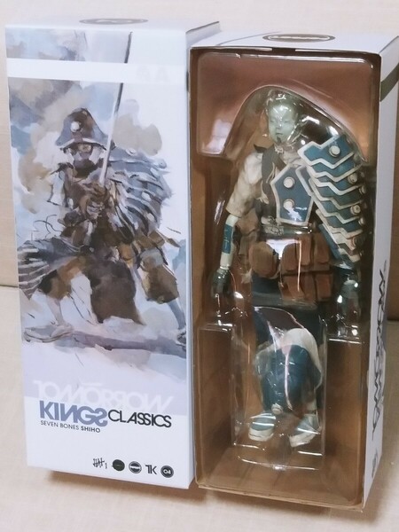 新品未開封　SEVEN BONES SHOGUN SHIHO　threeA　スリーエー　フィギュア　シホ　サムライ　人形　TOMORROW KINGS classics　Ashley Wood