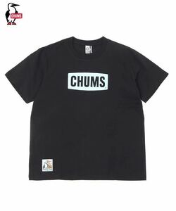 特注サイズ／限定品 40 Years CHUMS Logo T-Shirt Black 40 イヤーズ チャムス ロゴ Tシャツ（メンズ）ブラック／黒 CH01-2252／XXL／2XL