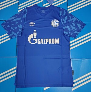 Новый Umbro Shalke 04 Реплика униформа 19-20 Home Umbro Soccer Rush Home Uniform M