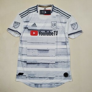 Подлинный adidas lafc Los Angeles Authentic Uniform Model Soccer Uniform MLS Размер L