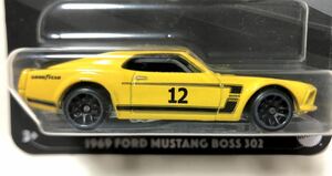 レア ラスト 日本未発売 1969 Ford Mustang Boss 302 2024 Vintage Racing Club シルバーチェイス 混入率少なめ ビンテージ レーシング
