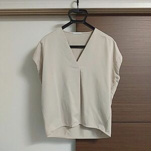 OPAQUE　カットソー　 Vネック　サイズ40　Lサイズ