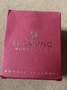 MADE IN FRANCE★LE CASINO★MONTE CARLO★アロマキャンドル★BOUGIE PARFUMEE