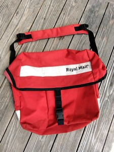 ROYAL MAIL Style-MB36 Royal mail messenger bag white reflector MICHAEL LINNELL( Michael Lynn flannel ) bicycle 