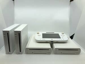 １円～ ジャンク品 任天堂 ニンテンドー Nintendo Wii Wii U 本体 周辺機器 電源コードケーブル類等 まとめ セット