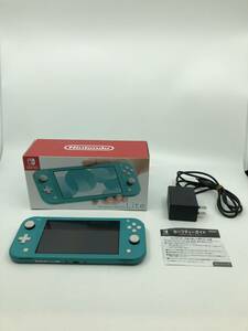 １円～ ジャンク品 Nintendo Switch Lite任天堂 タ-コイズ　ニンテンドースイッチライト