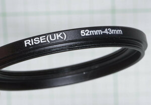 52-43mm step down ring new goods 