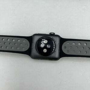 Apple Watch Series3 Nike GPSモデル ブラックNikeスポーツバンド アップルウォッチ 38mmの画像3