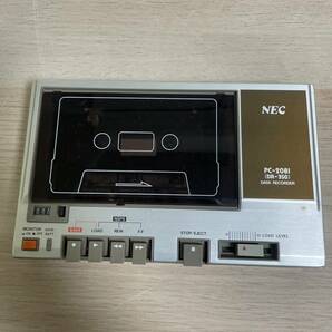 1円スタート NEC カセットデータレコーダー PC-2081 (DR-350) 箱付き 現状品の画像2