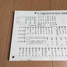 静岡鉄道バス　島田営業所管内バス停標柱用　運行系統図　静鉄バス　しずてつ_画像2