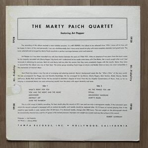 THE MARTY PAICH QUARTET featuring ART PEPPER / TAMPA DGあり ピンクラベルの画像2