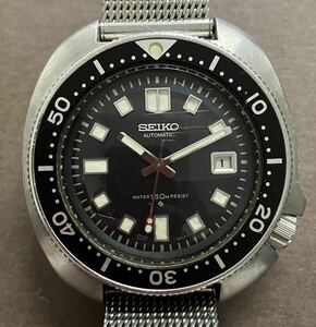 SEIKO/セイコー★6105-8110★2ndダイバー/セカンドダイバー★黒文字盤★AUTOMATIC/自動巻き★現状品★033192