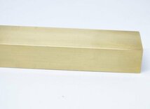 真鍮 平角パイプ C2700(黄銅) 平角管 各品形状の(1000～100mm)各定寸長さでの販売C21_画像5