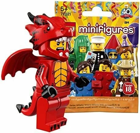 【正規品・未開封】 LEGO レゴ ミニフィグ ミニフィギュア ドラゴンスーツガイ 71021 シリーズ18