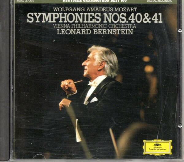 【中古】モーツァルト　交響曲第４０番・第４１番　バーンスタイン指揮　ウィーン・フィルハーモニー　１９８４年録音