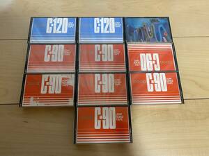 レア　CO-OP　C-120　C90　カセットテープ　10本セット　中古