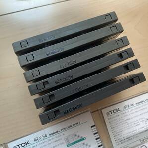 TDK AR-X 60 AR-X 54 AR-X 46 SA 90 SA 54 SA 46 AD 120 AD 90 AD 50 AD46など カセットテープ まとめ11本セット 中古の画像5