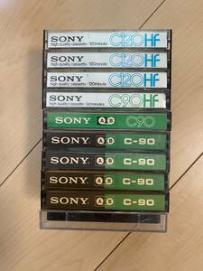 SONY　C120HF　C90HF　C90など　カセットテープ　10本セット