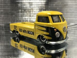 絶版ホットウィール ムーンアイズワーゲンT1ピックアップビートル ルース美品VOLKSWAGEN T1 moonVOLKSWAGENTRANSPORTERT1 PICKUP &VOLKSWAG