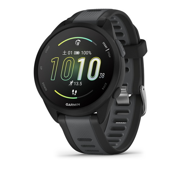 ■新品未開封■GARMIN Forerunner ガーミン フォアランナー 165 ブラックグレー 保証有■送料無料■