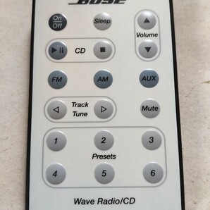 ボーズ BOSE Wave Radio/CD カード型リモコン 電池交換済み 美品 ウェーブレイディオ ウェーブラジオの画像1