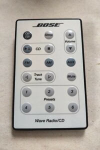 ボーズ BOSE Wave Radio/CD カード型リモコン 電池交換済み 美品 ウェーブレイディオ ウェーブラジオ