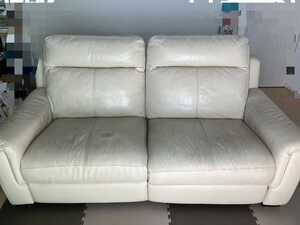  electric reclining sofa leather original leather 2P Tokyo interior made 