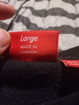 Ｌ美品　Supreme Box Logo Crewneck Black Largeブラック 黒　クルーネック ボックスロゴ_画像4