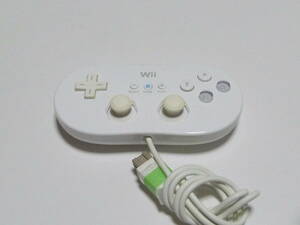 C083【即日発送 送料無料 動作確認済】Wii クラシックコントローラー 任天堂 純正 RVL-005 コントローラー