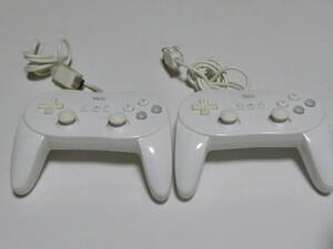 C29[ same day shipping postage 410 jpy from operation verification settled ]Wii Classic controller Pro nintendo original RVL-005 controller PRO