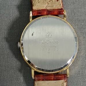564/11 GJ60444 JUNGHANS ユンハンス EWJ-1005M メンズ 腕時計 QUARTZ ゴールドカラーの画像2