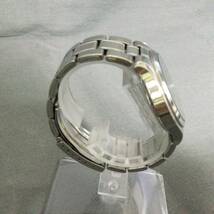 564/16　GJ60539　ALBA　7N43-0BA0　クォーツ　3針　カレンダー　シルバーカラー×ブラック　稼働　メンズ　腕時計　セイコー　アルバ_画像4