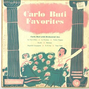 A00537296/10インチ/カルロ・ブティ (Tenor)「Carlo Buti Favorites」