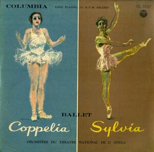 A00588903/LP/アンドレ・クリュイタンス「ドリーブ：Coppelia/Sylvia」
