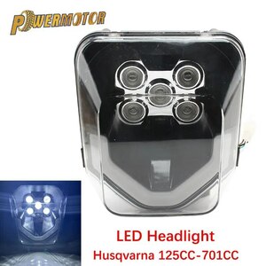 Husqvarna LED ハスクバーナ 701 250 300 450 NFC tc 125 300i用 ヘッドライト