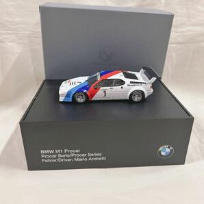 【未使用】1/43 BMW M1 Procar Serie Mario Andretti マリオ・アンドレッティ MINICHAMPS ミニチャンプス ミニカー プロカーシリーズの画像6