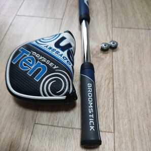 オデッセイ ODYSSEY BROOMSTICK 2ball TEN 長尺  45インチ 予備ウェイト付の画像7