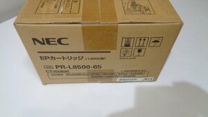 NEC PR-L8500-65 toner genuine products unopened (L8500-12) # outer box somewhat dirt equipped #2010 year 4 month manufacture 