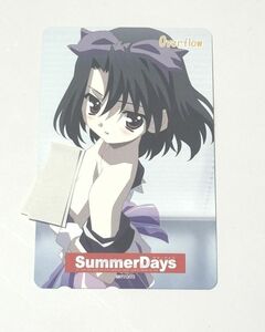 テレカ Summer Days サマーデイズ 清浦刹那 テレホンカード School Days スクールデイズ