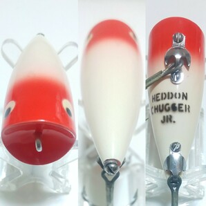 ヘドン チャガー Jr. 吹き目 RH レッドヘッド OLD HEDDON CHUGGER JR ジュニア オールドルアー １円～の画像9