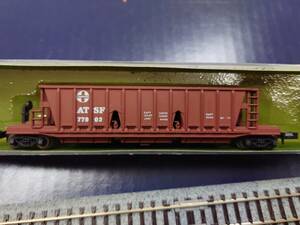  foreign automobile 47 PostageStampTrains Santa Fe SANTAFE hopper pattern number * details unknown..