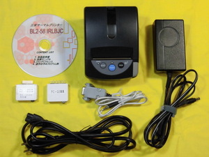  three . thermal printer BL2-58IR( PC-1360K,PC-1600K. Chinese character. seal character is of course,,PC-E500 series,PC-G8×× also Chinese character. seal character . possibility!)