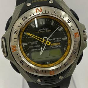 CASIO カシオ SEA-PATHFINDER シーパスファインダー クォーツ メンズ 腕時計 SPF-50 SPF-51 ジャンク 2本まとめての画像2