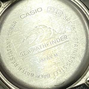CASIO カシオ SEA-PATHFINDER シーパスファインダー クォーツ メンズ 腕時計 SPF-50 SPF-51 ジャンク 2本まとめての画像4